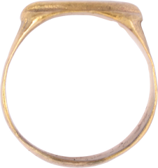 ANCIENT ROMAN/MEDIEVAL EVIL EYE RING, 4TH-8TH CENTURY AD, SIZE 10 - Fagan Arms