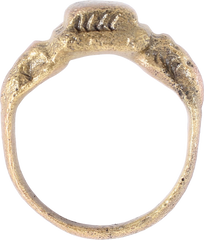 BYZANTINE MEDIEVAL EUROPEAN RING C.800-1000 AD, SIZE 7 - Fagan Arms