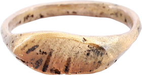 ROMAN SIGNET RING, 2ND-5TH CENTURY AD, SIZE 3 1/4