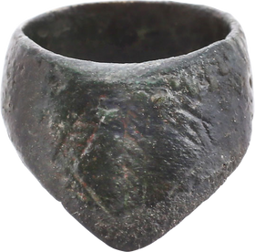 MEDIEVAL ARCHER’S RING, 13TH-15TH CENTURY AD