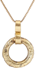 CELTIC PROSPERITY RING NECKLACE, C.300-100 BC