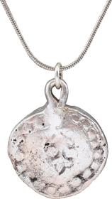 MEDIEVAL EUROPEAN PENDANT NECKLACE C.1300-500 AD
