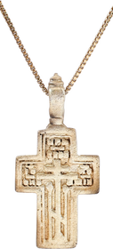 EASTERN EUROPEAN CROSS, 17th-18th CENTURY