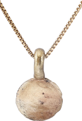 ROMAN WHEEL OF FORTUNE AMULET NECKLACE, 5TH-8TH CENTURY AD - Fagan Arms