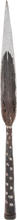 MAASAI VOTIVE OR PRESTIGE SPEAR