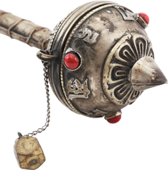 RARE VARIATION TIBETAN PRAYER WHEEL - Fagan Arms