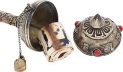 RARE VARIATION TIBETAN PRAYER WHEEL - Fagan Arms