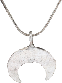 VIKING LUNAR PENDANT NECKLACE, 10TH CENTURY AD