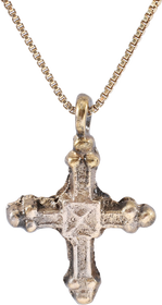 FINE EUROPEAN CONVERT'S CROSS, C.800-1000 AD