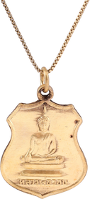 SIAMESE BUDDHIST MONK AMULET