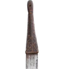 RARE OMANI BROADSWORD KATTARA IN ITS ORIGINAL SCABBARD