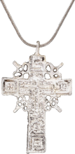 FINE LARGE EASTERN EUROPEAN CROSS, 17TH CENTURY