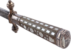 FINE DUTCH SILVER HILT SHORT SWORD C.1785 - Fagan Arms