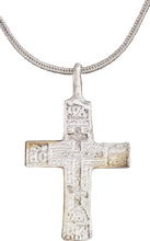 EASTERN EUROPEAN CROSS NECKLACE, 17th-18th CENTURY