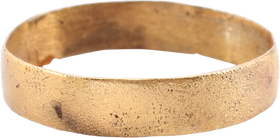 ANCIENT VIKING WEDDING RING, SIZE 7 ¾