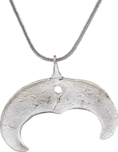 VIKING LUNAR PENDANT NECKLACE, 11th CENTURY AD
