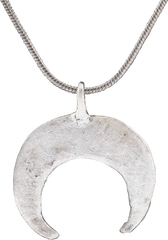 FINE VIKING LUNAR PENDANT NECKLACE, 10TH-11TH CENTURY AD