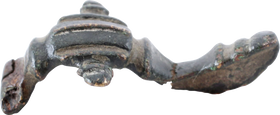 FINE ANGLO-ROMAN GARMENT PIN (BOW FIBULA) FIRST CENTURY AD