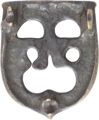 ROMAN BRONZE CHAPE FROM A LEGIONARY DAGGER SCABBARD, C.100-300 AD