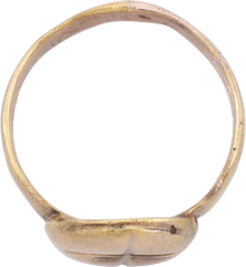 VIKING CONVERTS RING LATE 11-12TH CENTURY AD, SIZE 6
