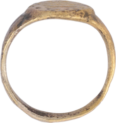 ROMAN SIGNET RING 1ST-4TH CENTURY AD, SIZE 6 - Fagan Arms