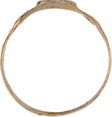 MEDIEVAL EUROPEAN RING, 500-800AD SIZE 8 3/4 - Fagan Arms