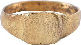MEDIEVAL EUROPEAN RING, 10TH-13TH CENTURY AD  SIZE 6
