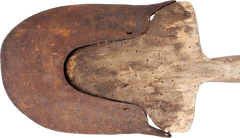 COLONIAL AMERICAN SHOVEL “SHOD SPADE” C.1750 - Fagan Arms