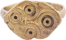 MEDIEVAL ANGLO-SAXON (ENGLISH) RING, 7TH-9TH CENTURY AD, SIZE 8