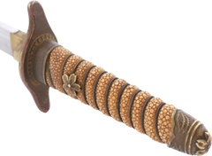 IMPERIAL JAPANESE NAVAL OFFICER'S DIRK 1883 PATTERN - Fagan Arms