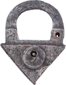 VIKING IRON PADLOCK, C.850-1050 AD