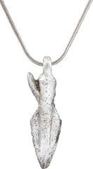 ANCIENT GREEK ARROWHEAD PENDANT NECKLACE C.4th-2rd CENTURY BC - Fagan Arms