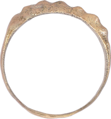 VIKING ROPED OR TWIST WEDDING RING, SIZE 9 ½ - Fagan Arms