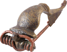 ROMAN FIBULA, LATE 2ND-5TH CENTURY AD