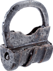 FINE VIKING DRUM FORM PADLOCK 850-1050 AD - Fagan Arms