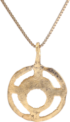 RARE VARIATION, VIKING LUNAR PENDANT NECKLACE, 11TH-12TH CENTURY AD
