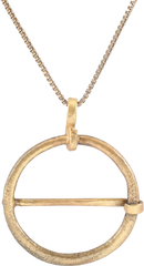 VIKING PROTECTIVE BROOCH NECKLACE, 10th CENTURY AD