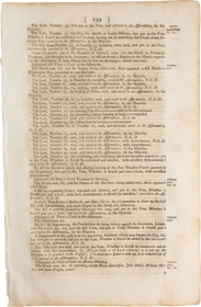 ACTUAL PAGE PRINTED BY BENJAMIN FRANKLIN IN 1752