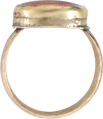 EASTERN EUROPEAN GYPSY RING, SIZE 9 3/4