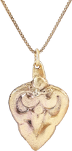 VIKING HEART PENDANT NECKLACE, C.950-1050 AD