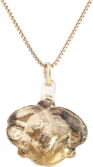 ANCIENT VIKING HEART PENDANT NECKLACE C.850-1050 AD
