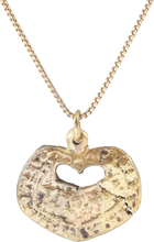 RARE VARIATION, VIKING HEART AMULET NECKLACE, 11TH CENTURY AD