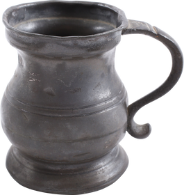 VICTORIAN PEWTER PUB MEASURE FROM THE MOVIES!