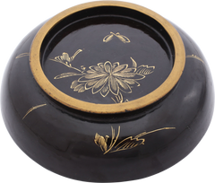 JAPANESE LACQUERED BOWL AND COVER C.1880 - Fagan Arms