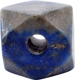 VIKING LAPUS LAZULI BEAD, 850-1000 AD