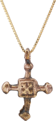 FINE EUROPEAN CONVERT’S CROSS NECKLACE, 9th-10th CENTURY - Fagan Arms