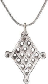 RARE VIKING LATTICE “FERTILE FIELDS” AMULET C.850-1050 AD