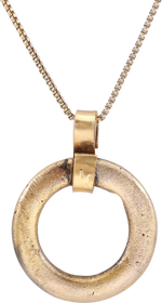 CELTIC PROSPERITY RING NECKLACE, C.300-100 BC