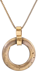 CELTIC PROSPERITY RING NECKLACE, C.300-100 BC