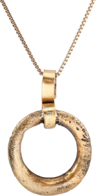 CELTIC PROSPERITY RING NECKLACE, C.400-100 BC